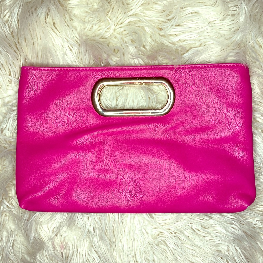 Charming Charlie Pink Clutch